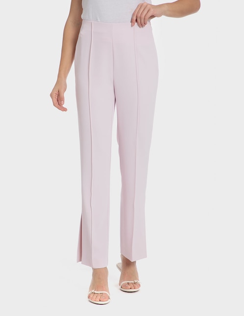 Pantalón Punt Roma straight para mujer
