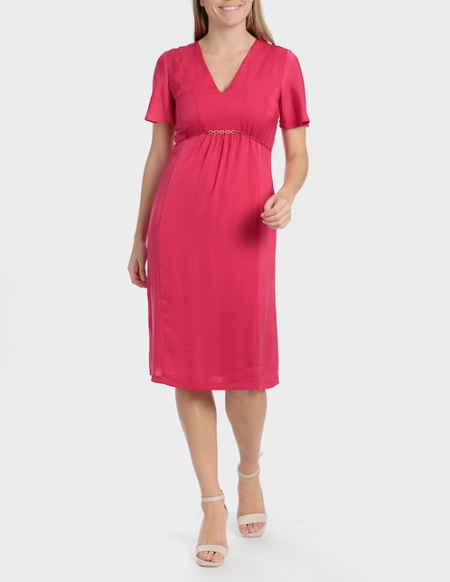 Vestido 3/4 casual Punt Roma para mujer
