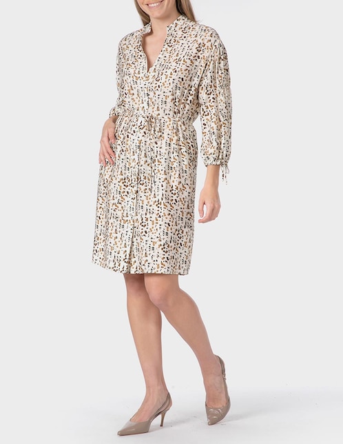 Vestido corto casual Punt Roma para mujer