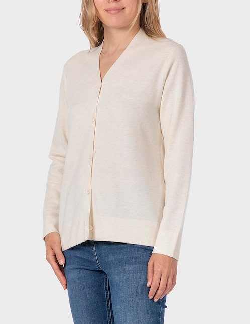 Suéter cuello v para mujer 1