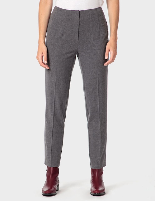 Pantalón de vestir Punt Roma slim para mujer