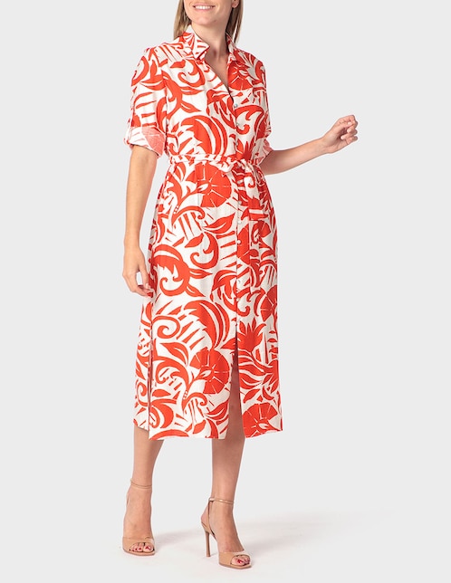 Vestido midi casual para mujer 1