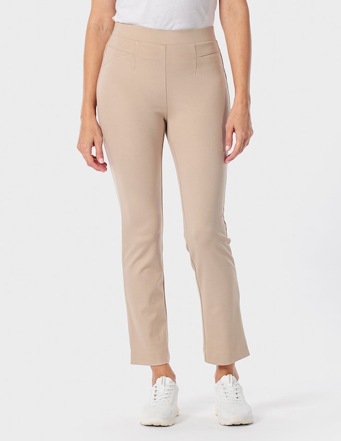 Pantalón de vestir slim para mujer 1
