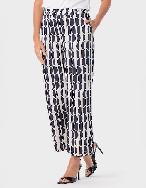 Pantalón relaxed Punt Roma amplio para mujer