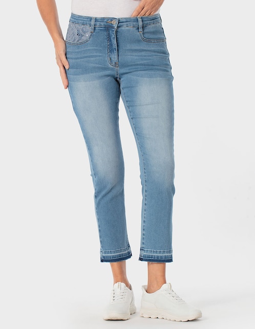 Pantalón capri slim para mujer 1