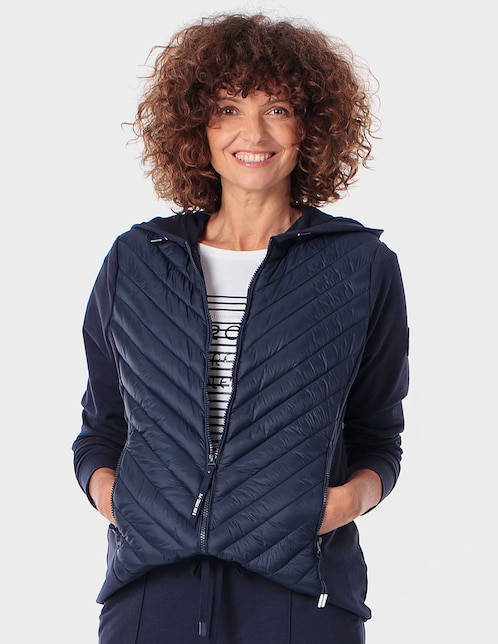 Sudadera con bolsillos Punt Roma para mujer