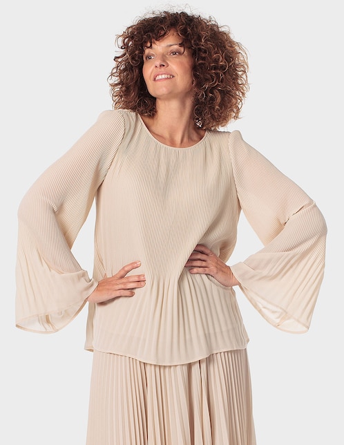 Blusa manga larga para mujer 1