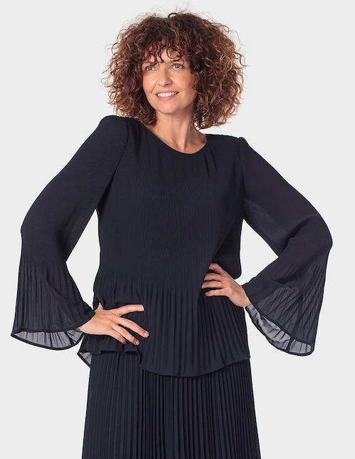 BLUSA PUNT ROMA 461056, G, AZUL MARINO