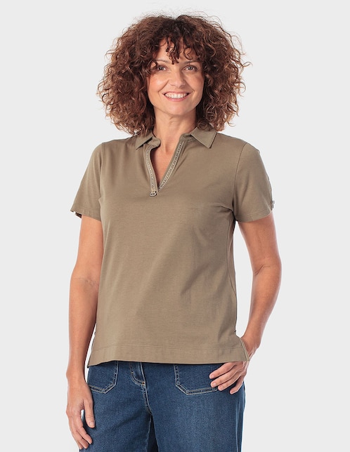 PLAYERA PUNT ROMA 460951, G, BEIGE