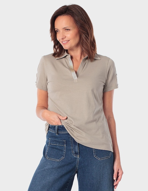 PLAYERA PUNT ROMA 46096, XG, VERDE SELV