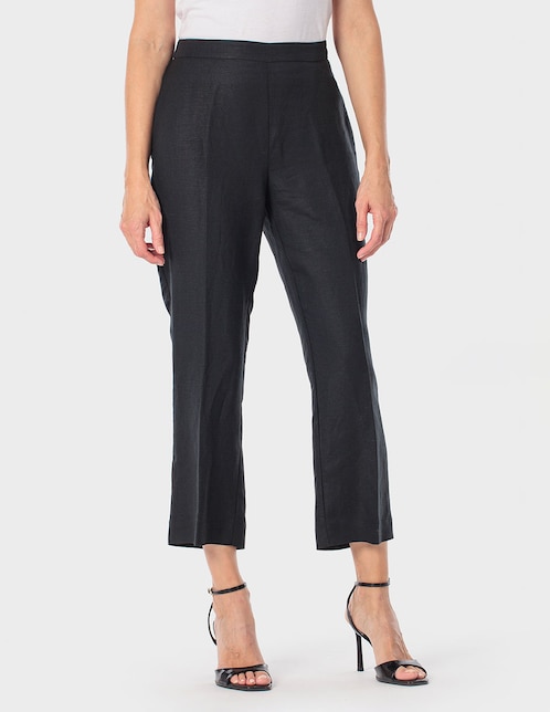 Pantalón de vestir Punt Roma slim para mujer