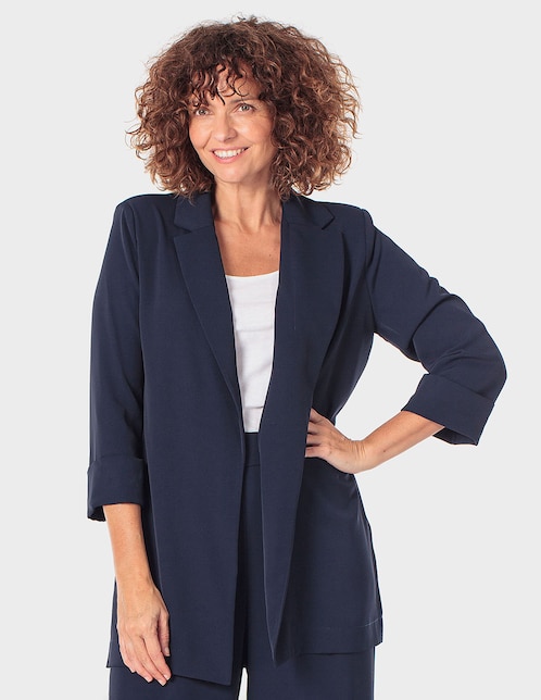 SACO PUNT ROMA 460160, M, AZUL MARINO