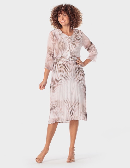 Vestido midi de fiesta Punt Roma