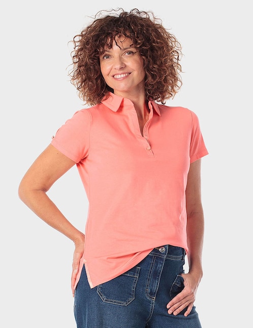 PLAYERA PUNT ROMA 460960, XG, CORAL