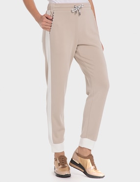 Pants Slim Punt Roma Con Jareta Para Mujer