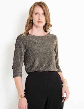 Blusa Punt Roma manga 3/4 para mujer