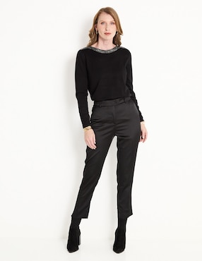Pantalón Punt Roma slim para mujer