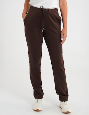 Pants Slim Punt Roma Con Jareta Para Mujer