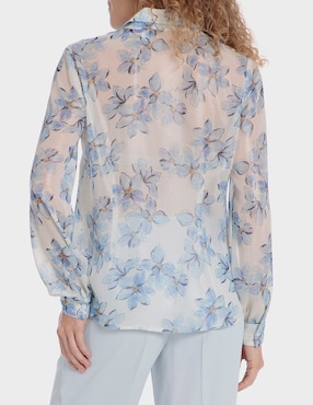 Blusa Punt Roma manga larga para mujer