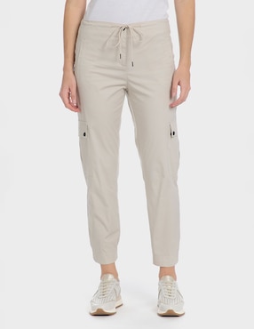 Pantalón Cargo Punt Roma Straight Para Mujer