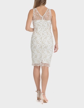 Vestido arriba de la rodilla casual Punt Roma para mujer
