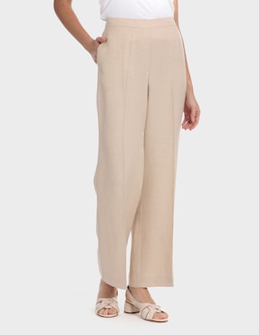 Pantalón Punt Roma straight para mujer