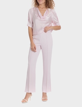 Pantalón Punt Roma straight para mujer