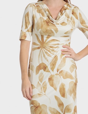 Vestido 3/4 casual Punt Roma para mujer