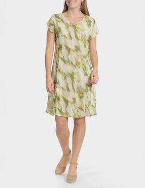 Vestido 3/4 casual Punt Roma para mujer