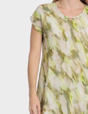 Vestido 3/4 casual Punt Roma para mujer