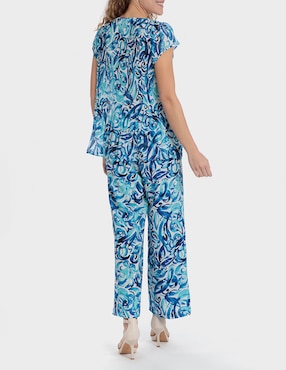Pantalón Punt Roma straight para mujer
