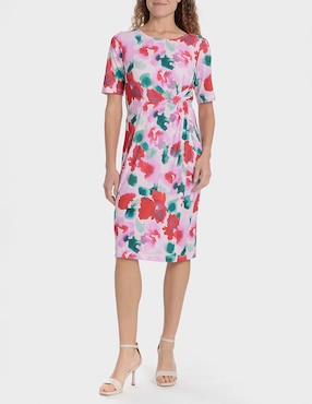 Vestido 3/4 casual Punt Roma para mujer