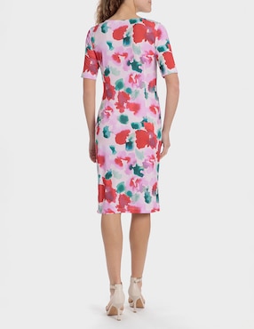 Vestido 3/4 casual Punt Roma para mujer