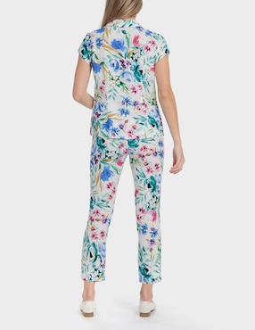 Pantalón relaxed Punt Roma slim para mujer