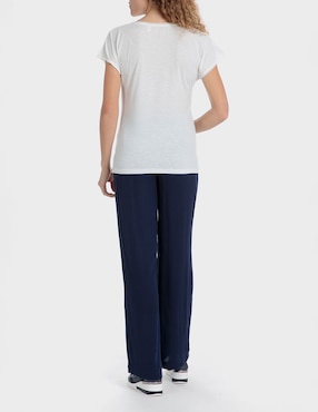 Pantalón Punt Roma straight para mujer