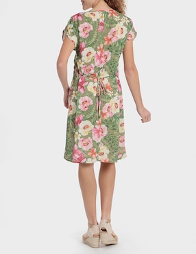 Vestido 3/4 casual Punt Roma para mujer