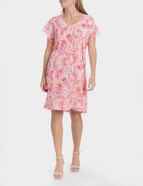 Vestido 3/4 casual Punt Roma para mujer