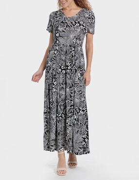Vestido largo casual Punt Roma para mujer