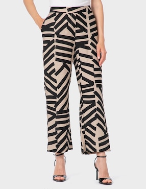 Pantalón Punt Roma straight para mujer