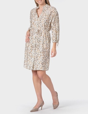 Vestido corto casual Punt Roma para mujer