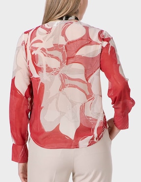 Blusa Punt Roma manga larga para mujer