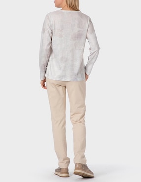 Pants regular Punt Roma con elástico para mujer