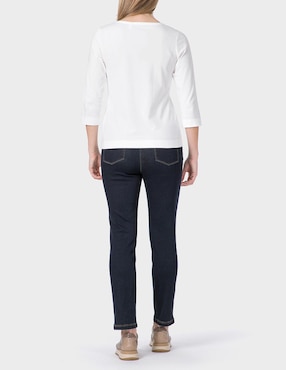 Pantalón Punt Roma slim para mujer