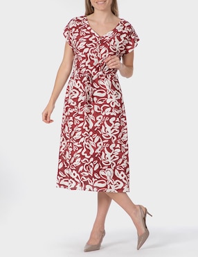 Vestido midi casual Punt Roma para mujer