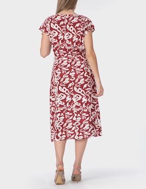 Vestido midi casual Punt Roma para mujer