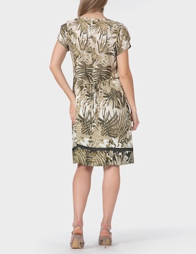 Vestido a la rodilla casual Punt Roma para mujer