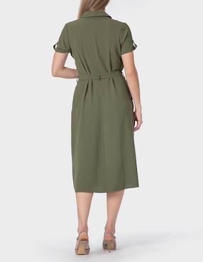 Vestido midi casual Punt Roma para mujer