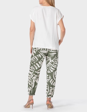 Pantalón jogger Punt Roma slim para mujer