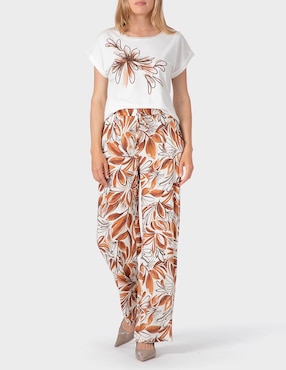 Pantalón relaxed Punt Roma amplio para mujer