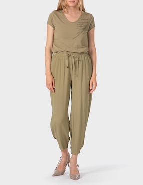 Pantalón jogger Punt Roma amplio para mujer